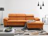 Foto SOFÁ CAMA CON ARCÓN 274 CM X 192 CM COLIN NARANJA