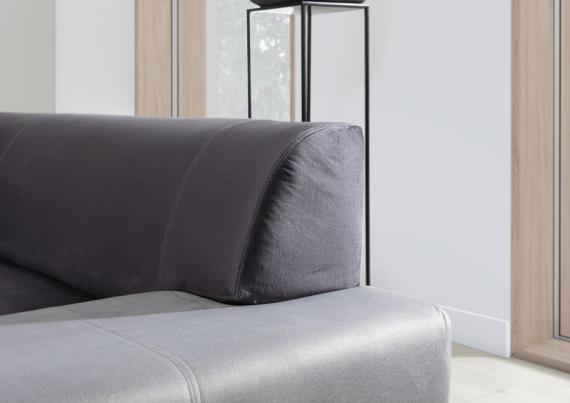 Foto SOFÁ CAMA CON ARCÓN FORMA DE U 320 CM X 207 CM HAVANA GRIS OSCURO/GRIS CLARO