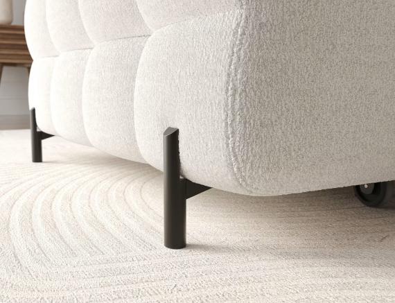 Foto SOFÁ CAMA CON ARCÓN I PATAS ALTAS 285 CM X 181 CM FELRO BLANCO