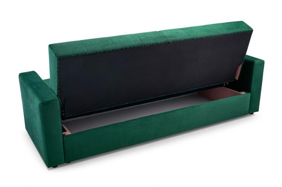 Foto SOFÁ CAMA CON FORMA MINIMALISTA 224 CM BAWARIA VERDE