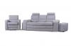 Foto SOFÁ CAMA PEQUEÑO 3 PLAZAS I 2 PUFF I 205 CM WENUS GRIS