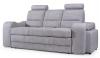 Foto SOFÁ CAMA PEQUEÑO 3 PLAZAS I 2 PUFF I 205 CM WENUS GRIS