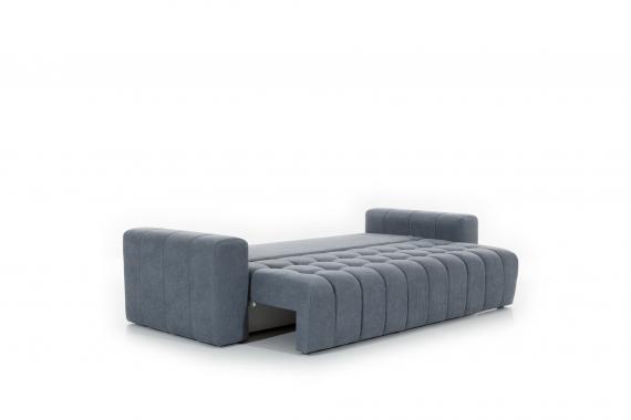 Photo Convertible sofa bed - Beige - 247cm - LAZARO