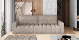 Convertible sofa bed - Beige - 247cm - LAZARO