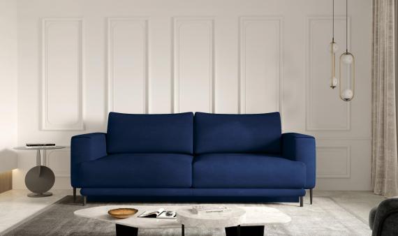Foto Sofá cama - DALIA, Azul, 248 cm