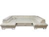 Photo SOFA BED - TWO STORAGE COMPARTMENTS - WHITE - 340X200 - DUBAI U NEW 2025