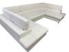 Photo SOFA BED - TWO STORAGE COMPARTMENTS - WHITE - 340X200 - DUBAI U NEW 2025