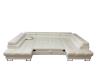 Photo SOFA BED - TWO STORAGE COMPARTMENTS - WHITE - 340X200 - DUBAI U NEW 2025