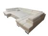 Photo SOFA BED - TWO STORAGE COMPARTMENTS - WHITE - 340X200 - DUBAI U NEW 2025