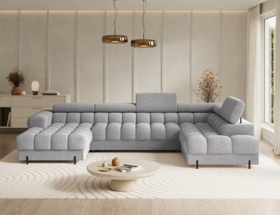 Photo SOFÁ CAMA - DOS ARCÓNES - GRIS - 355X202 -  FERARIA NUEVO 2025