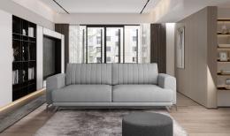 Sofá cama - ELISE, Gris claro, 250 cm