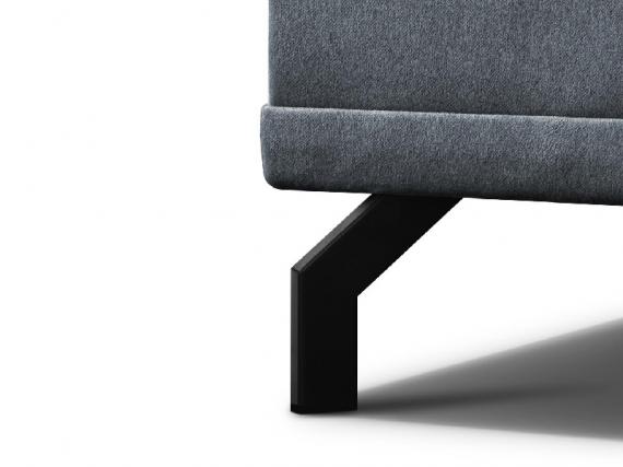 Foto SOFÁ GRANDE CON CAMA Y ARCÓN FORMA DE U CON PATAS ALTAS 364 CM X 230 CM BRUNO OLIVA