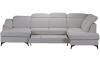 Foto SOFÁ CAMA CON ARCÓN FORMA DE U 320 CM X 206 CM SALSA GRIS CLARO