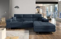 SOFÁ CAMA CON ARCÓN 289 CM X 203 CM ARMANDO AZUL
