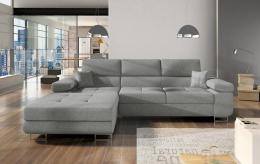 SOFÁ CAMA CON ARCÓN 289 CM X 203 CM ARMANDO GRIS CLARO