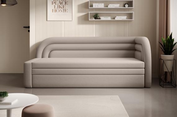 Foto SOFÁ CAMA 223 CM FABILLO BEIGE