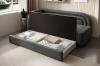 Foto SOFÁ CAMA 223 CM FABILLO GRIS OSCURO