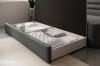 Foto SOFÁ CAMA 223 CM FABILLO GRIS OSCURO