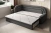 Foto SOFÁ CAMA 223 CM FABILLO GRIS OSCURO