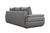 Foto Sofá cama grande convertible de calidad - BENITA, Gris, 250 cm