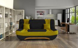 SOFÁ CAMA PLEGABLE COMPACTO 194 CM EWA MOSTAZA