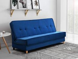 SOFÁ CAMA PLEGABLE COMPACTO 192 CM RIVA AZUL OSCURO