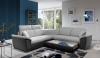 Photo Corner sofa bed with storage - Federico, Beige/Brown, 268x268