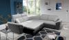 Photo Corner sofa bed with storage - Federico, Dark Gray/Light Gray, 268x268