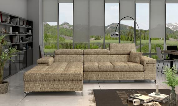 Foto SOFÁ CAMA 281 CM X 205 CM RICARDO BEIGE