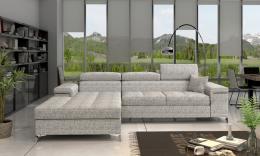 SOFÁ CAMA 281 CM X 205 CM RICARDO GRIS TELA