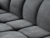 Foto SOFÁ CAMA CON ARCÓN CABEZALES RECLINABLES 267 CM X 175 CM GOMEZ GRIS CLARO