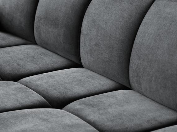 Foto SOFÁ CAMA CON ARCÓN CABEZALES RECLINABLES 267 CM X 175 CM GOMEZ GRIS CLARO
