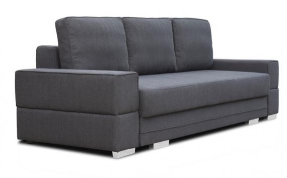 Foto Sofá cama - Sofia, Gris oscuro, 251 cm