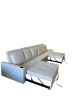 Foto Sofá cama lineal 6 plazas USB TYPE-C portavasos 363 cm - COSTA R