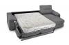 Foto SOFÁ CHAISE LONGUE CAMA APERTURA ITALIANA 292 CM X 155 CM MILAN GRIS