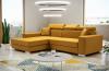 Photo Chaise longue sofa bed with reclining headrests - 263x178 -  MÉXICO DE LUX - Yellow