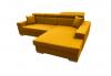 Photo Chaise longue sofa bed with reclining headrests - 263178 - MÉXICO DE LUX - Light Gray / Black