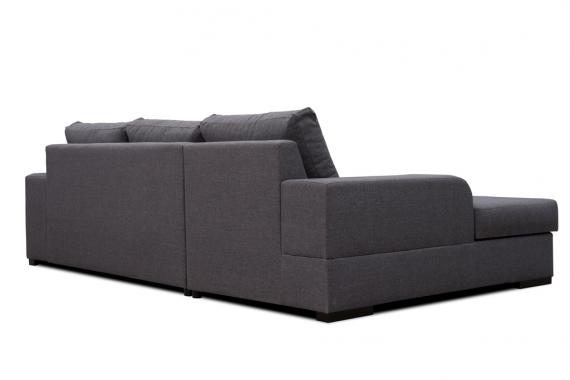 Foto SOFÁ CAMA CON ARCÓN 285 CM X 165 CM VIRAGO GRIS OSCURO