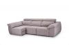 Foto SOFÁ CHAISE LONGUE CON ASIENTOS DESLIZANTES DE VISCOELÁSTICA 280 CM X 157 CM BOLONIA BEIGE