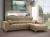 SOFÁ CHAISE LONGUE CON ASIENTOS DESLIZANTES DE VISCOELÁSTICA 280 CM X 173 CM BOSTON BEIGE