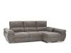 Foto SOFÁ CHAISE LONGUE CON ASIENTOS DESLIZANTES Y ARCÓN 280 CM X 140 CM NOA BEIGE
