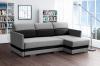 Foto SOFÁ CAMA CON DOS ARCÓNES 220 CM X 146 CM KOLIBER GRIS/NEGRO TELA