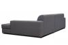 Photo Chaise Longue sofa bed with storage 260x177 — MISTRAL - Grey