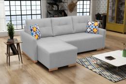 SOFÁ CAMA CON ARCÓN 228 CM X 151 CM X1 GRIS CLARO