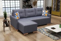 SOFÁ CAMA CON ARCÓN 228 CM X 151 CM X1 GRIS OSCURO