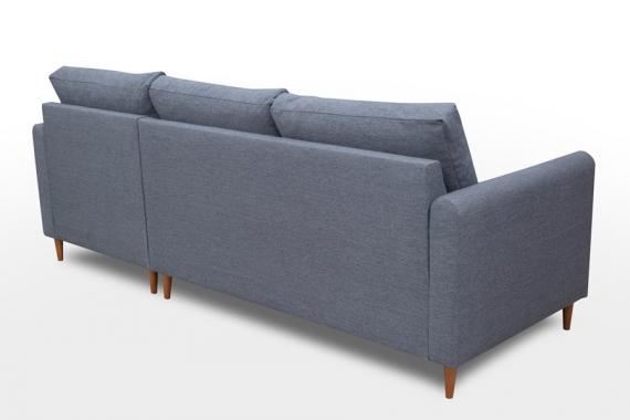Foto SOFÁ CAMA CON PUF 229 CM X 153 CM AREO VERDE