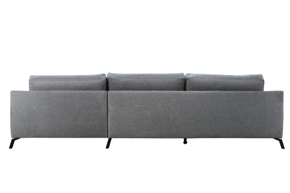 Foto SOFÁ CHAISELONGUE GRANDE CON PATAS ALTAS 312 CM X 189 CM FIRAGO GRIS OSCURO