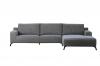 Foto SOFÁ CHAISELONGUE GRANDE CON PATAS ALTAS 312 CM X 189 CM FIRAGO GRIS OSCURO