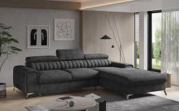 SOFÁ CAMA CON ARCÓN 278 CM X 205 CM GRAYSON GRIS OSCURO