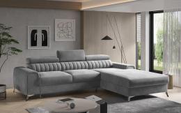 SOFÁ CAMA CON ARCÓN 278 CM X 205 CM GRAYSON GRIS CLARO